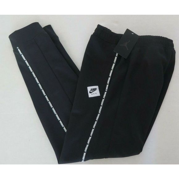 Nike 95A292-023 Boy's Size Large Black Jordan Jumpman Classic Pants - Picture 2 of 9